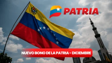 ¡Diciembre con dinerito! Este es el bono que libera Patria hoy