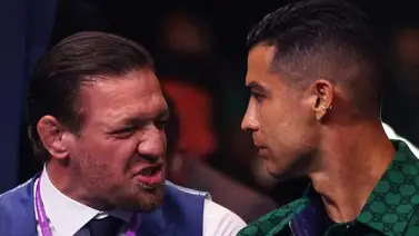 Cristiano Ronaldo y Conor McGregor presenciaron la cartelera de boxeo en Arabia Saudita (+Video) Cristiano Ronaldo y Conor McGregor presenciaron la cartelera de boxeo en Arabia Saudita (+Video)