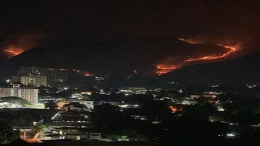 Usuarios reportan incendio en el Parque Nacional Henri Pittier 