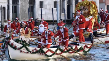 Mira esta típica tradición en Venecia para celebrar la Navidad