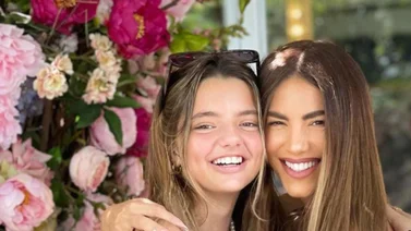 Oriana, hija de Gaby Espino se roba todas las miradas en la Navidad (+Imagen)