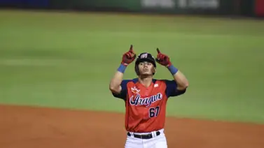 LVBP: Yonathan Mendoza mostró su poder ante Caribes LVBP: Yonathan Mendoza mostró su poder ante Caribes