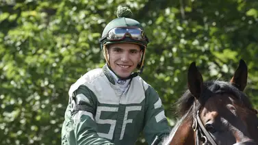 Mychel Sánchez logra otra estadística en este hipódromo de Estados Unidos Mychel Sánchez logra otra estadística en este hipódromo de Estados Unidos