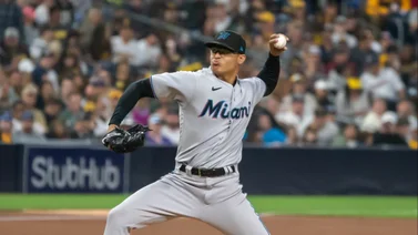 MLB: ¡Sin parar! Jesús Luzardo afina detalles de cara al Spring Training (+Video)