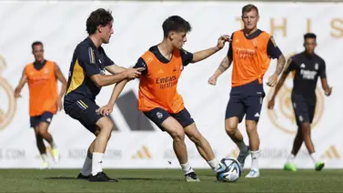 Real Madrid recupera a tres jugadores en los entrenamientos para el comienzo de 2024 Real Madrid recupera a tres jugadores en los entrenamientos para el comienzo de 2024