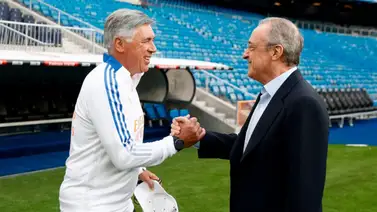 Conoce cuales fueron las palabras de elogio de Carlo Ancelotti con Florentino Pérez Conoce cuales fueron las palabras de elogio de Carlo Ancelotti con Florentino Pérez