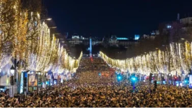 París Deslumbra en la Nochevieja 2024 con un espectáculo de luces inspirado en las olimpiadas