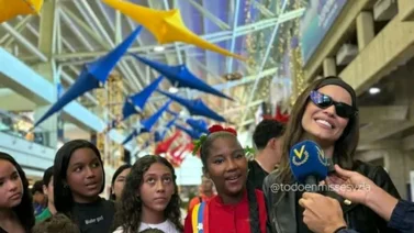 Así fue la llegada de Ileana Márquez Pedroza a Venezuela (+Video)