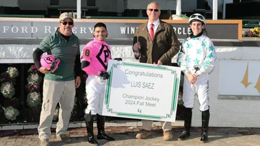 Luis Sáez acabó con el reinado de Gaffalione en Churchill Downs