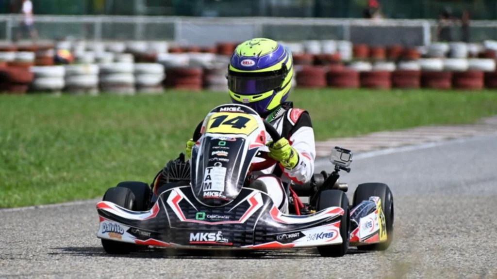 El piloto Alessandro González ocupa la segunda posición en el campeonato IAME