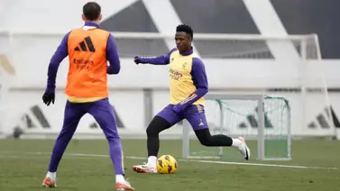 Vinicius Jr vuelve a los entrenamientos del Real Madrid Vinicius Jr vuelve a los entrenamientos del Real Madrid