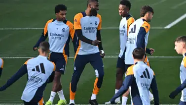 ¡De vuelta! Vinicius Jr y David Alaba regresan a las prácticas del Madrid ¡De vuelta! Vinicius Jr y David Alaba regresan a las prácticas del Madrid