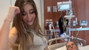 TikToker es criticada por bailarle a su novio de 85 años en el hospital TikToker es criticada por bailarle a su novio de 85 años en el hospital