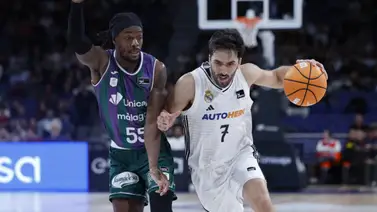 Liga Endesa: Real Madrid desplegó su mejor versión de la temporada y superó al líder Unicaja Málaga Liga Endesa: Real Madrid desplegó su mejor versión de la temporada y superó al líder Unicaja Málaga