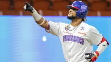 LVBP: ¡El mejor! Luis Matos brilló con Tiburones y fue galardonado como Jugador de la Semana LVBP: ¡El mejor! Luis Matos brilló con Tiburones y fue galardonado como Jugador de la Semana