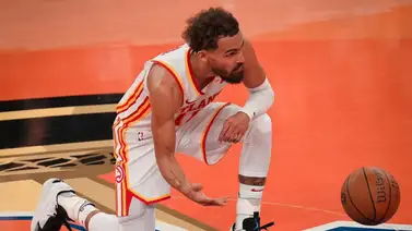 NBA: Trae Young se burla de Karl-Anthony Towns y New York Knicks con este gesto (+video) NBA: Trae Young se burla de Karl-Anthony Towns y New York Knicks con este gesto (+video)