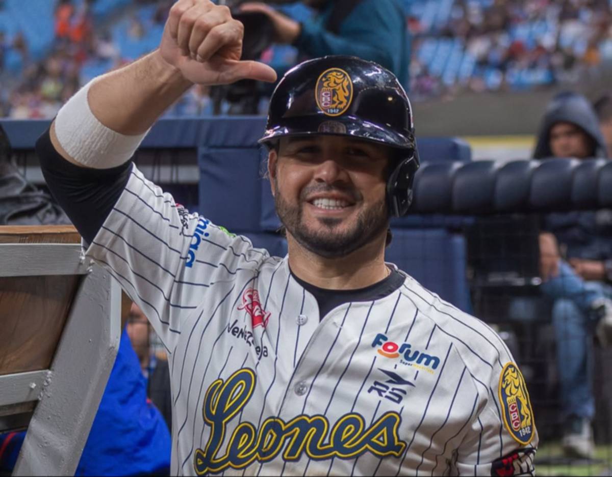 LVBP: Eugenio Suárez tiene el avasallante poder con el que Leones del Caracas se reimpulsa (+Números)