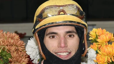 Mychel Sánchez con Back to Back en tarde de carreras en el hipódromo de Laurel Park