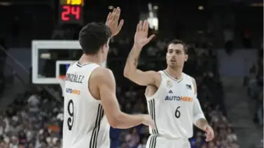 Liga Endesa: Real Madrid saca la chapa de campeón y aplasta a Río Breogán Liga Endesa: Real Madrid saca la chapa de campeón y aplasta a Río Breogán