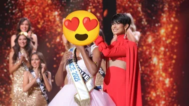 Morena de 34 años y de cabello corto se corona como Miss Francia 2025