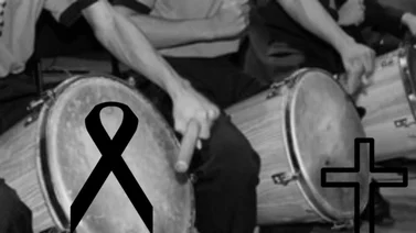 Gaitero muere de infarto fulminante durante presentación 