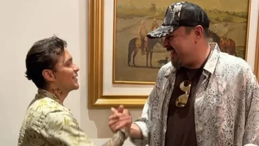 Pepe Aguilar y Christian Nodal comparten escenario en México 