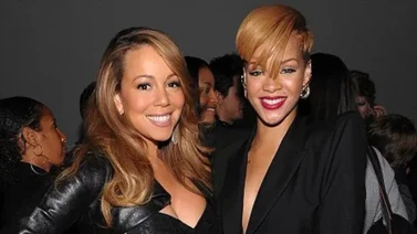 El momento fan de Rihanna con Mariah Carey (+Video)