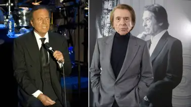 Julio Iglesias dedica sentidas palabras a Raphael Julio Iglesias dedica sentidas palabras a Raphael
