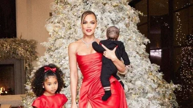 La exótica decoración navideña de Khloé Kardashian en su casa  