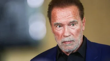 Arnold Schwarzenegger se transforma en Santa Claus para su nueva película 