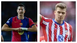 Lewandowksi y Sorloth encabezan el duelo de goleadores en LaLiga