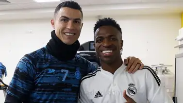 Vinicius Jr. confiesa haber llamado a Cristiano Ronaldo tras no ganar el Balón de Oro Vinicius Jr. confiesa haber llamado a Cristiano Ronaldo tras no ganar el Balón de Oro