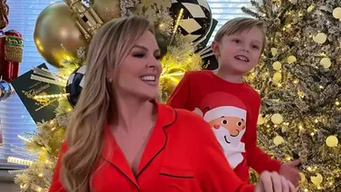 Marjorie de Sousa estrena proyecto navideño con su hijo Matías