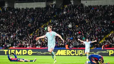 El Atlético de Madrid se queda con el triunfo sobre el final: Sørloth marcó la ventaja en Montjuic El Atlético de Madrid se queda con el triunfo sobre el final: Sørloth marcó la ventaja en Montjuic