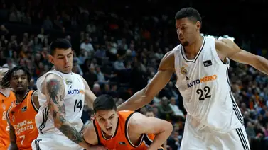 Liga Endesa: Valencia se impone a Real Madrid y se afianza en la cima Liga Endesa: Valencia se impone a Real Madrid y se afianza en la cima