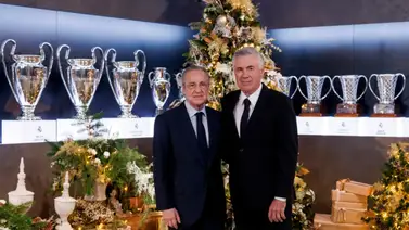 Florentino Pérez, Carlo Ancelotti y el Real Madrid envían este mensaje navideño a sus seguidores (+Video) Florentino Pérez, Carlo Ancelotti y el Real Madrid envían este mensaje navideño a sus seguidores (+Video)