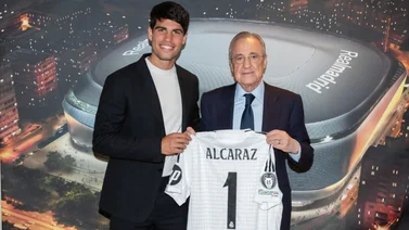 Carlos Alcaraz se volvió escolta del Real Madrid en su ultimo partido (+Video)