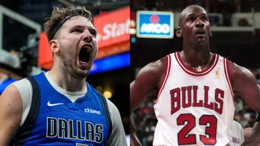NBA: Luka Doncic se pone a la par de Michael Jordan en este impresionante registro