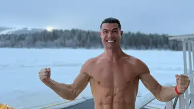 Cristiano Ronaldo celebró las navidades en casa de Santa Claus (+Fotos) Cristiano Ronaldo celebró las navidades en casa de Santa Claus (+Fotos)