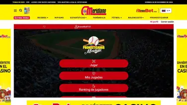 Pronosticador de Meridiano.net ya está activo: participa por fabulosos premios Pronosticador de Meridiano.net ya está activo: participa por fabulosos premios