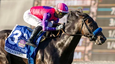 Johannes logra su quinta victoria del año en el San Gabriel Stakes G2
