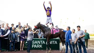 Franckie Dettori completa trifecta de jockeys italianos en Santa Anita Park Franckie Dettori completa trifecta de jockeys italianos en Santa Anita Park