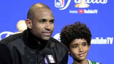 NBA: Hijos de Al Horford y Jayson Tatum sorprenden con sus habilidades sobre el tabloncillo (+Video)