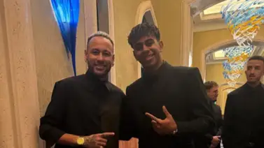 Este fue el comentario de Neymar a Lamine Yamal sobre su encuentro en la Globe Soccer Awards Este fue el comentario de Neymar a Lamine Yamal sobre su encuentro en la Globe Soccer Awards