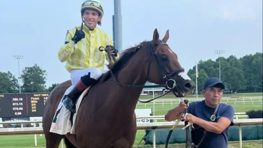 Hat Trick que incluyó dos Stakes logró Mychel Sánchez en este hipódromo de Estados Unidos 