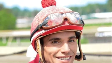 Por segundo año consecutivo Mychel Sánchez logra esto en el hipódromo de Parx Racing