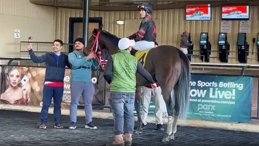 Padre e Hijo se unen en el cierre del año para conseguir victoria en este hipódromo de Estados Unidos 