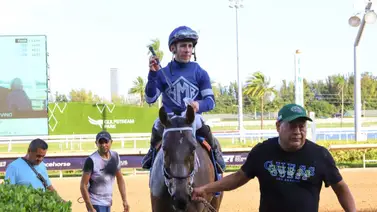 Junior Alvarado regresa con victoria a Gulfstream Park tras nueve meses Junior Alvarado regresa con victoria a Gulfstream Park tras nueve meses