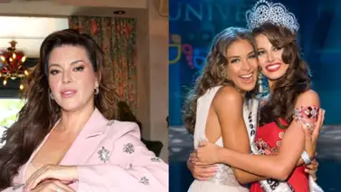 Alicia Machado llama “damas de compañía” a Dayana Mendoza y Stefanía Fernández Alicia Machado llama “damas de compañía” a Dayana Mendoza y Stefanía Fernández
