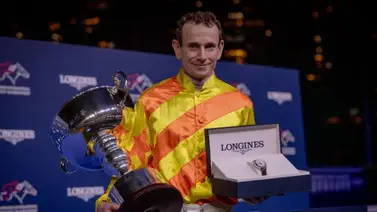 Ryan Moore se adjudica su tercer título en el Longines International Jockeys' Championship Ryan Moore se adjudica su tercer título en el Longines International Jockeys' Championship